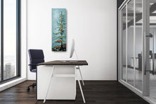 Load image into Gallery viewer, Tall Tree 3 - Mighty Doug, Acrylic on Canvas 30x10
